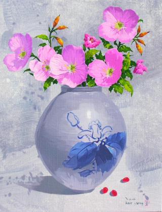 달맞이꽃 - 송해용